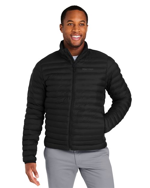 Custom embroidered Marmot apparel decorated by East Coast Embroidery