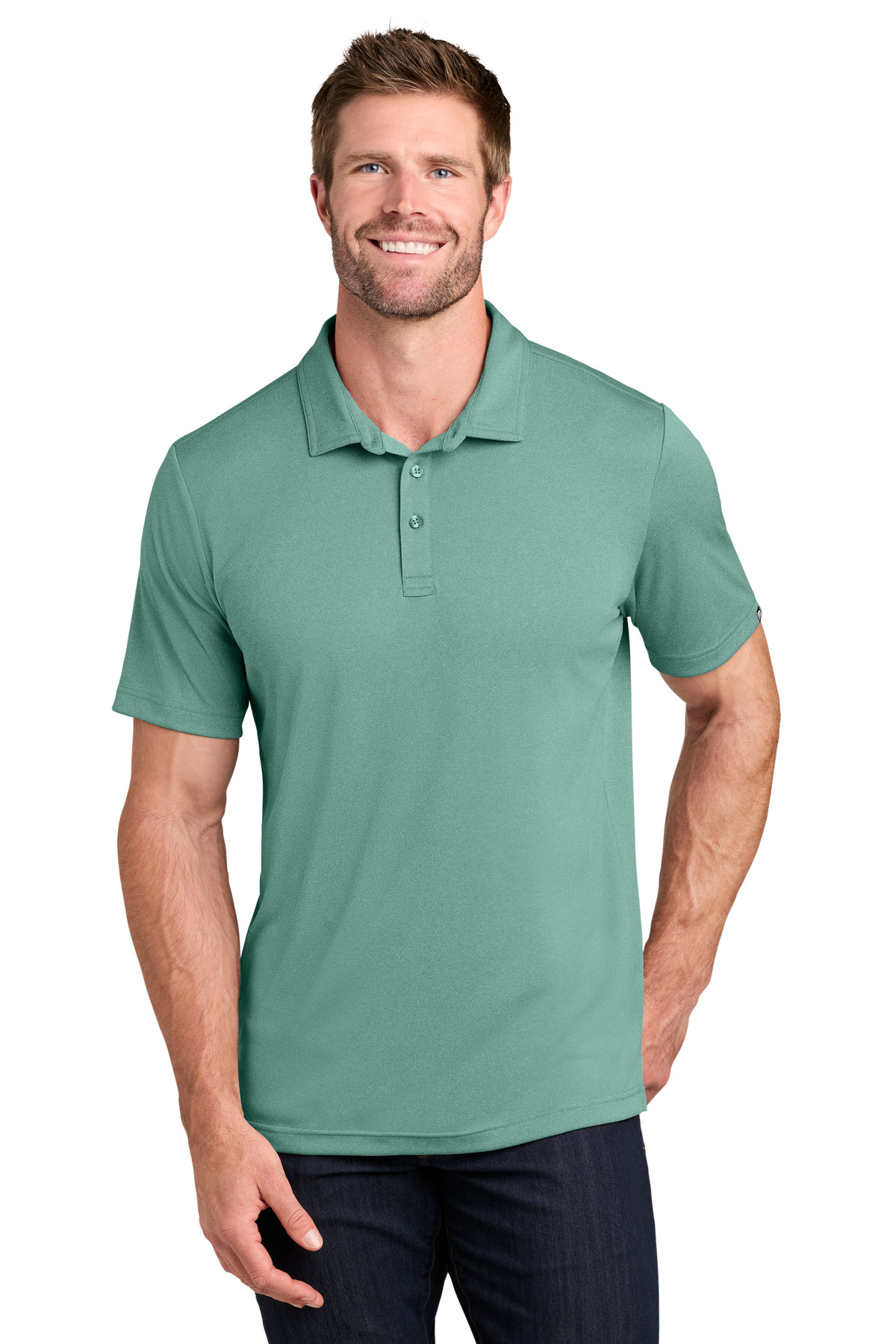 Custom embroidered TravisMathew apparel decorated by East Coast Embroidery