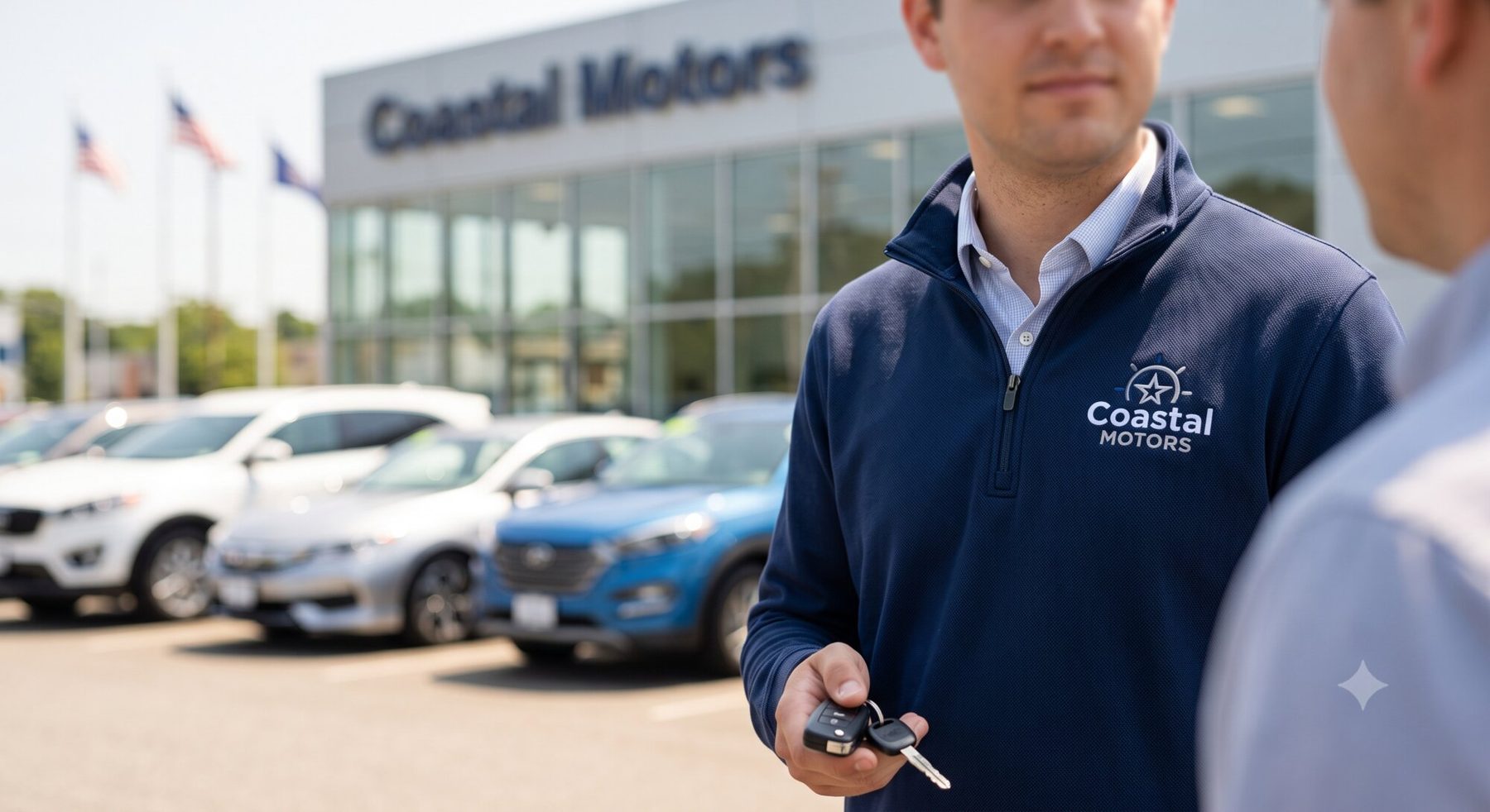 East Coast Embroidery decorated apparel for Custom Apparel for Auto Dealers