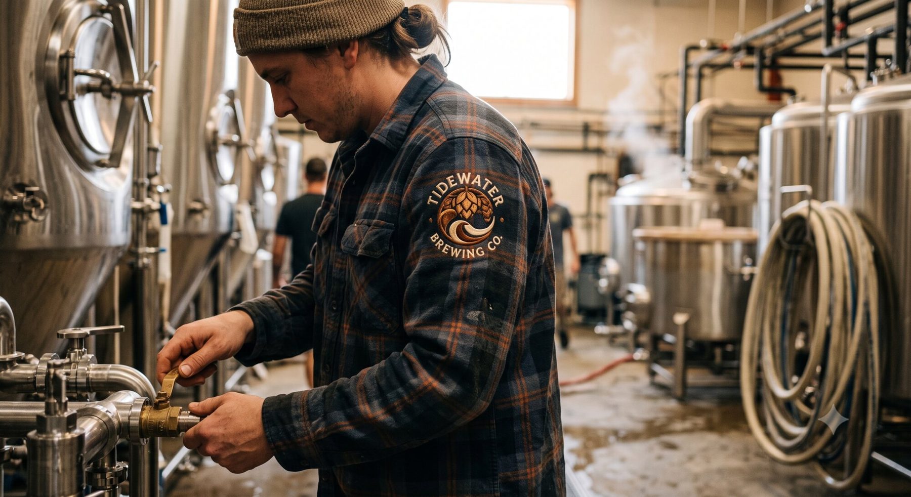 East Coast Embroidery decorated apparel for Custom Apparel for Breweries