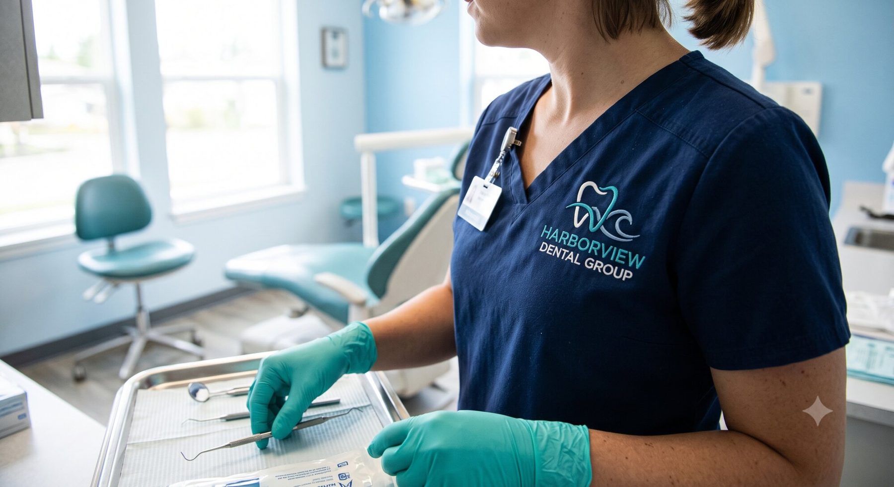 East Coast Embroidery decorated apparel for Custom Apparel for Dental Practices