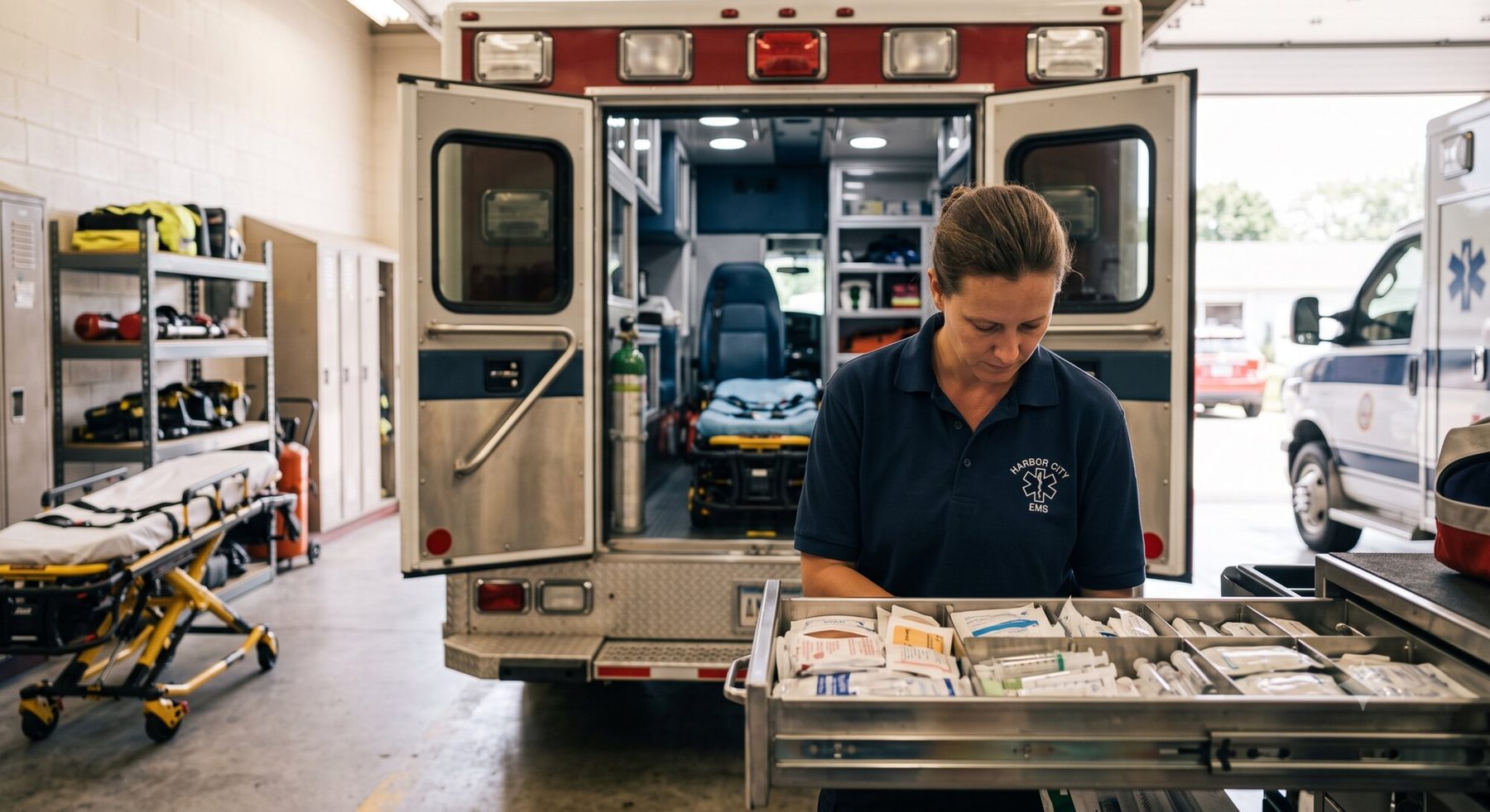 East Coast Embroidery decorated apparel for Custom Apparel for EMS Crews