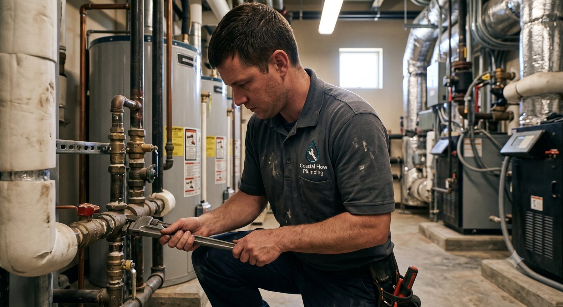East Coast Embroidery decorated apparel for Custom Apparel for Plumbers