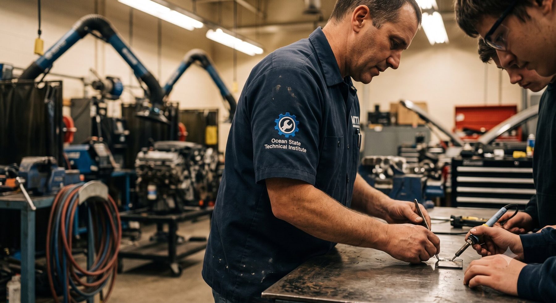 East Coast Embroidery decorated apparel for Custom Apparel for Vocational Schools