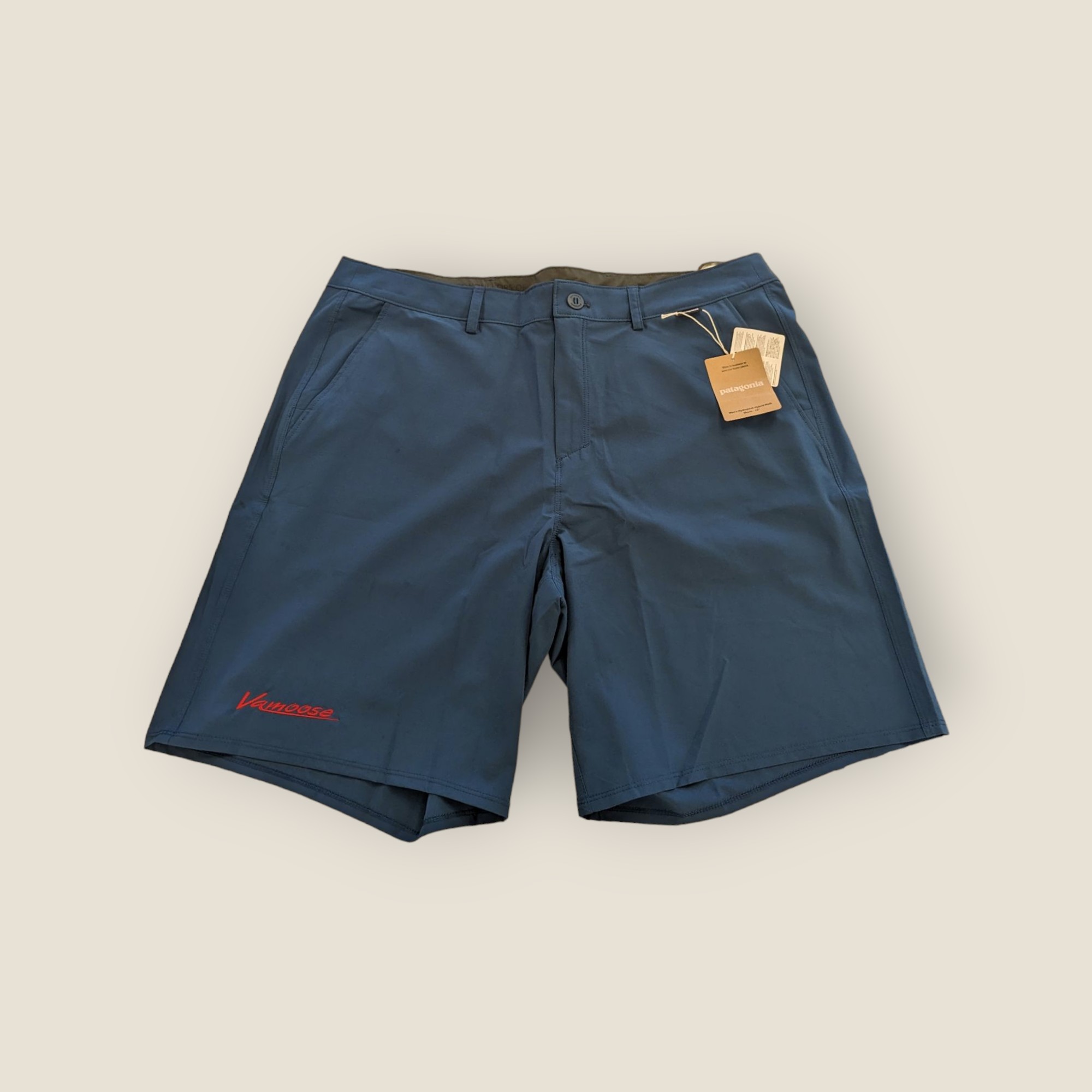 Embroidered boat name on premium apparel for a Rhode Island marine services customer