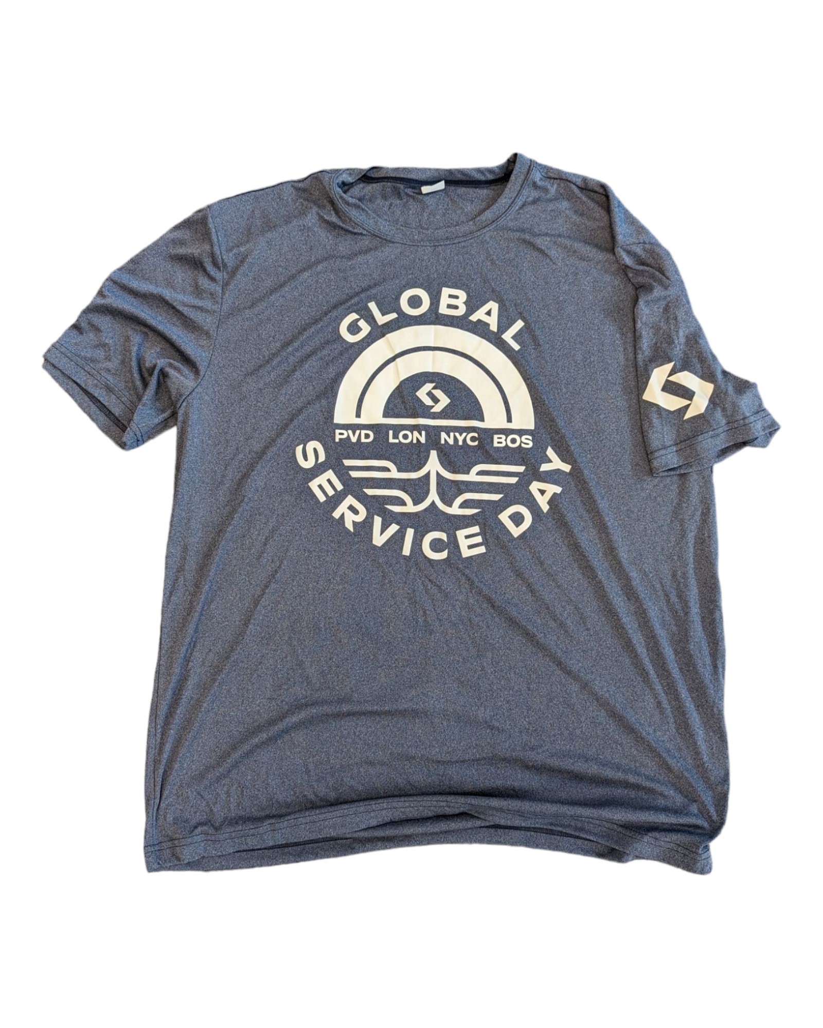 Screen-printed team event tee for a Rhode Island youth league or club event