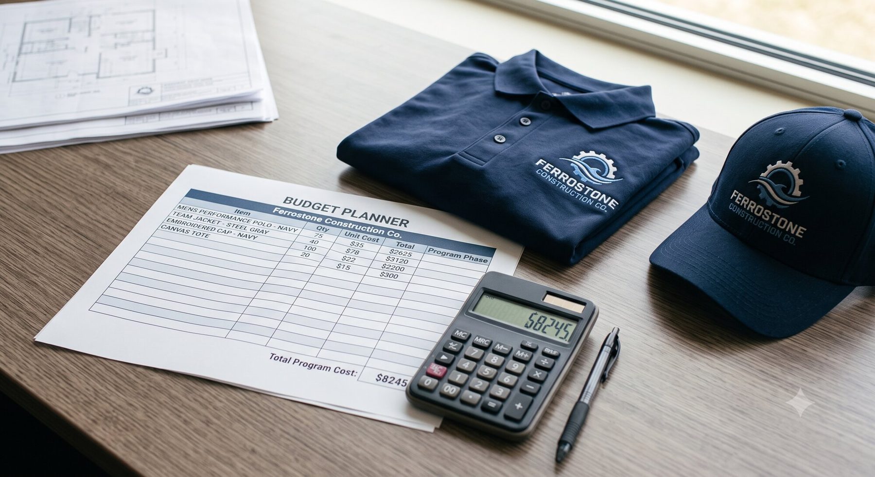 East Coast Embroidery — Apparel Budget Planning