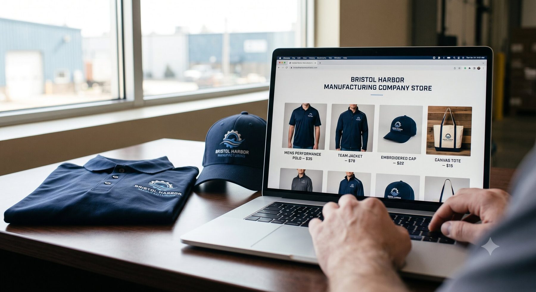 East Coast Embroidery — Building a Company Store