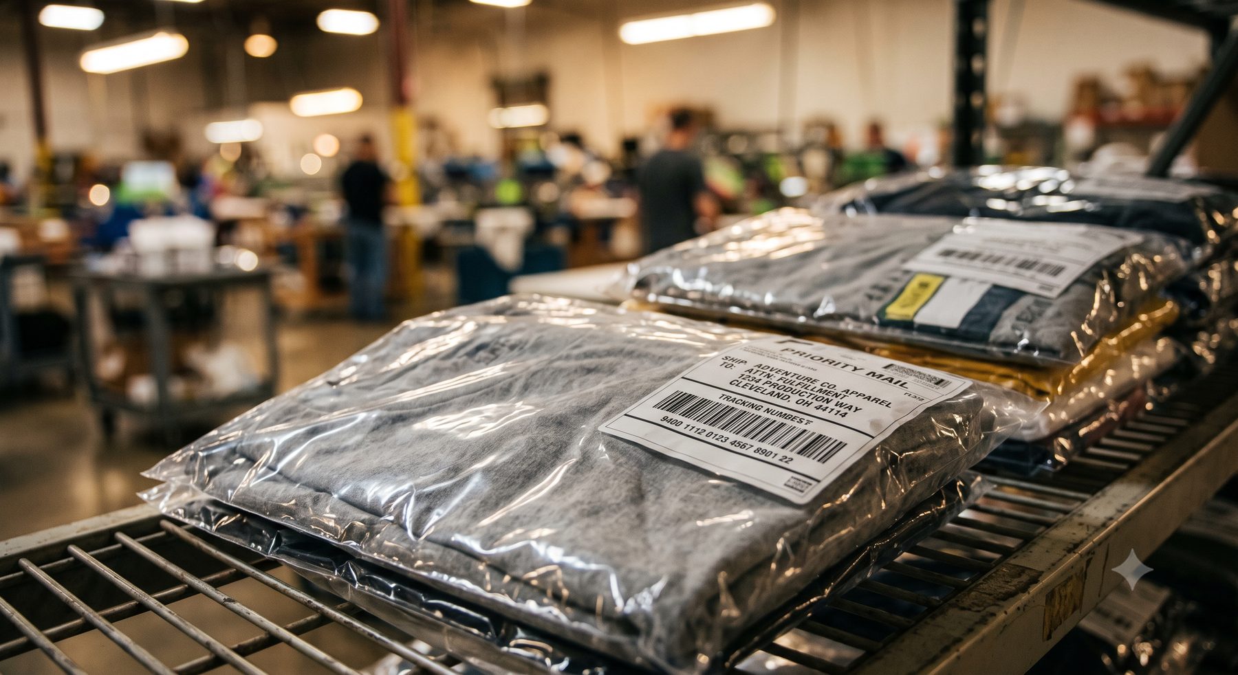 East Coast Embroidery's contract embroidery process