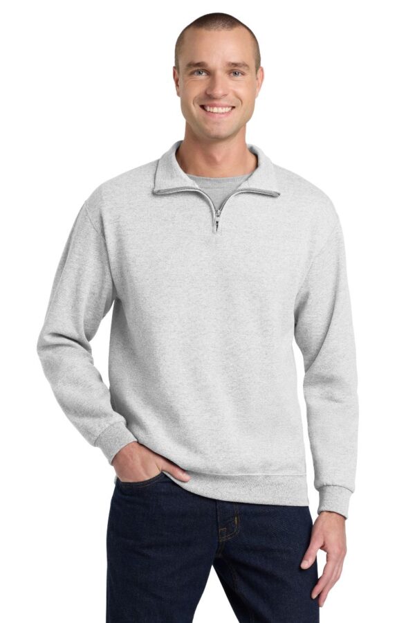 Jerzees® - NuBlend® 1/4-Zip Cadet Collar Sweatshirt - Image 4