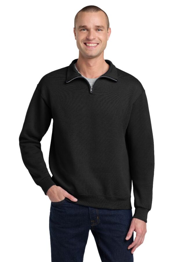 Jerzees® - NuBlend® 1/4-Zip Cadet Collar Sweatshirt - Image 2