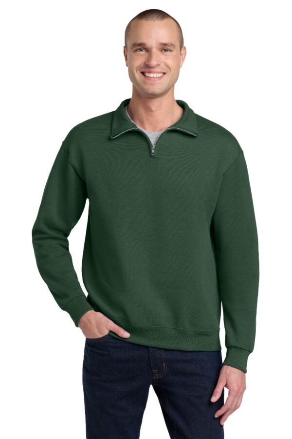 Jerzees® - NuBlend® 1/4-Zip Cadet Collar Sweatshirt - Image 3