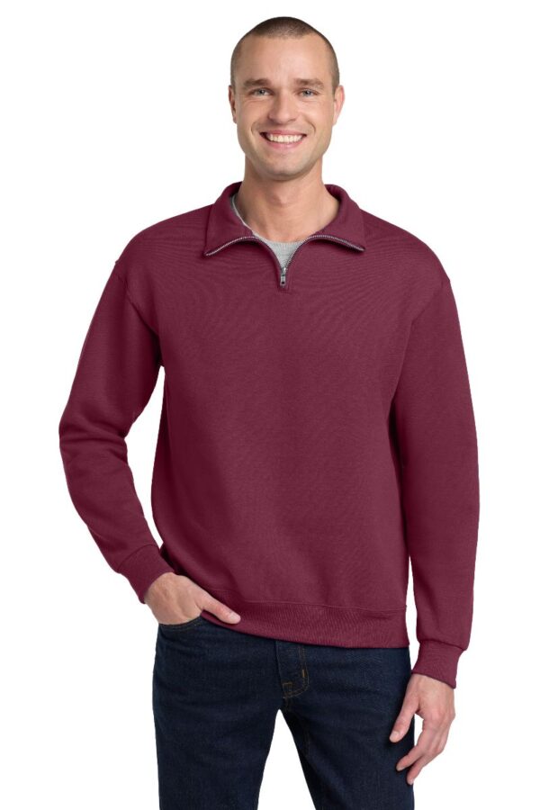 Jerzees® - NuBlend® 1/4-Zip Cadet Collar Sweatshirt - Image 6