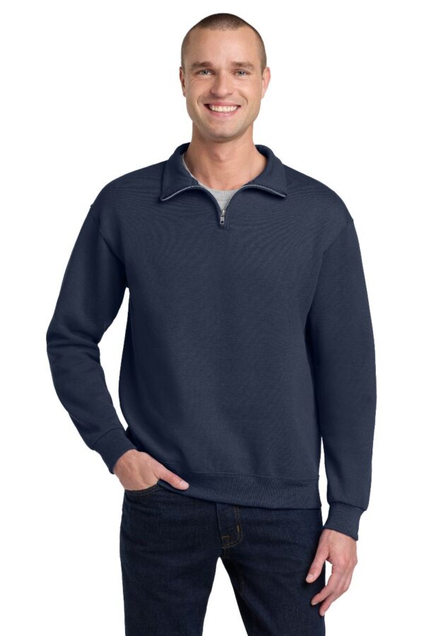 Jerzees® - NuBlend® 1/4-Zip Cadet Collar Sweatshirt - Image 5