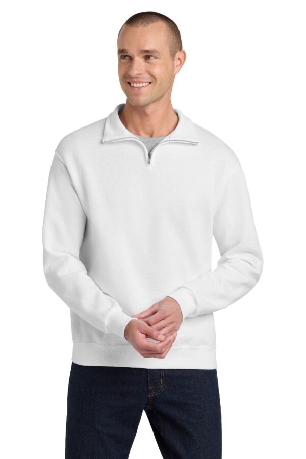 Jerzees® - NuBlend® 1/4-Zip Cadet Collar Sweatshirt - Image 7