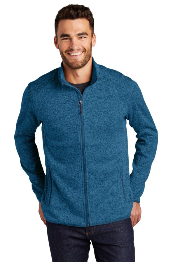 Port Authority® Sweater Fleece Jacket - Image 5