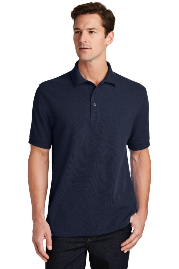 Port & Company® Combed Ring Spun Pique Polo - Image 3