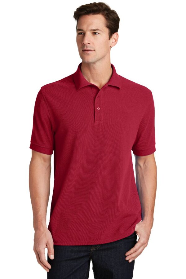 Port & Company® Combed Ring Spun Pique Polo - Image 5