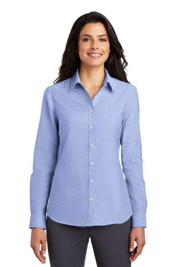 Port Authority® Women's SuperPro™ Oxford Shirt - Image 5