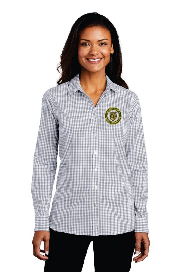 Port Authority® Women's Broadcloth Gingham Easy Care Shirt