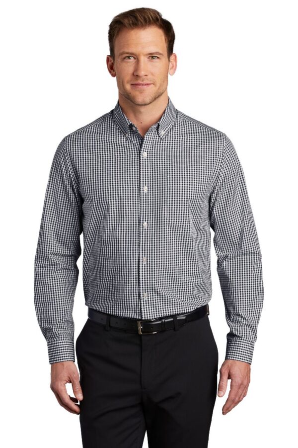 Port Authority ® Broadcloth Gingham Easy Care Shirt - Image 3