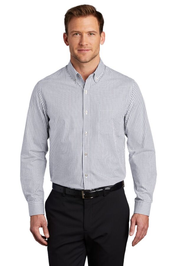 Port Authority ® Broadcloth Gingham Easy Care Shirt - Image 4