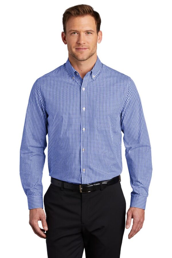 Port Authority ® Broadcloth Gingham Easy Care Shirt - Image 2